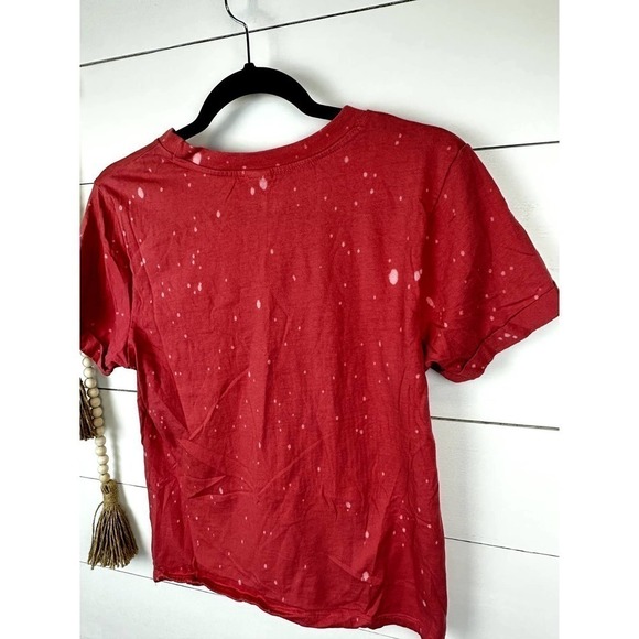 Gently Worn La Luna "Wyoming" distressed t-shirt sz SML - Picture 6 of 6